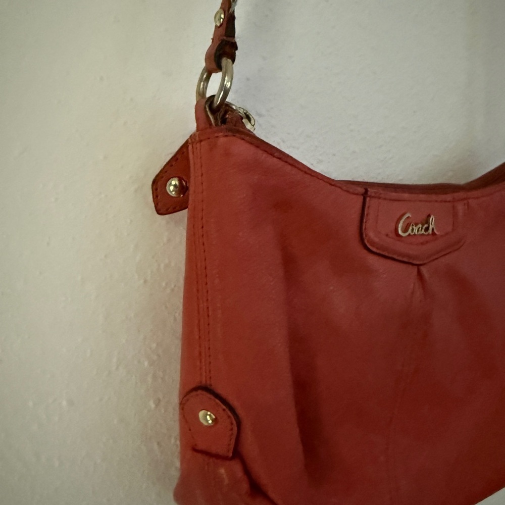 Coach Coral Leather Crossbody Bag - Picture 3 of 10